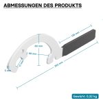 Terpo Ključ za Storz spojke B 75 in C 52, aluminij Požarna varnost