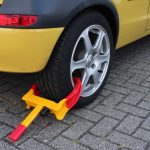 Terpo Kolesna sponka proti kraji 480x245–340x73 mm, za pnevmatike 175–225 mm, jeklena, s 2 ključi