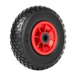 Terpo Kolo za samokolnico 3.00-4 – plastično platišče, kotni ventil, 90 kg