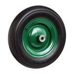 Terpo Kolo za samokolnico 3.50-8 – kovinsko platišče, kotni ventil, nosilnost 120 kg