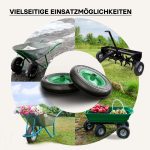 Terpo Kolo za samokolnico 3.50-8 – kovinsko platišče, kotni ventil, nosilnost 120 kg