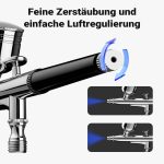 Terpo Kompaktni airbrush komplet HS-A9K s šobami 0,2–0,5 mm Airbrush
