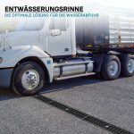 Terpo Komplet 1 m odtočnega kanala 140 × 115 mm z litoželezno rešetko, 25 t Fasada, vrata, ograja