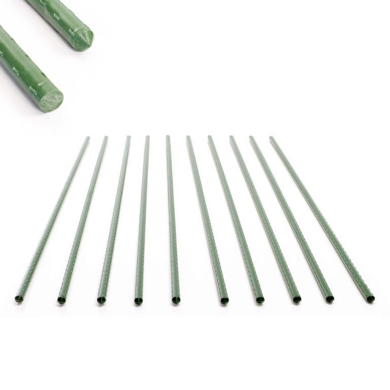 Terpo Komplet 10 opornih palic za rastline 120 cm, Ø 11 mm, zelene Vrtna oprema