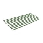 Terpo Komplet 10 opornih palic za rastline 60 cm, Ø 8 mm – zelene