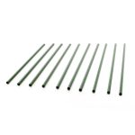Terpo Komplet 10 opornih palic za rastline 60 cm, Ø 8 mm – zelene