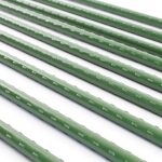 Terpo Komplet 10 opornih palic za rastline 60 cm, Ø 8 mm – zelene