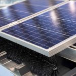 Terpo Komplet 10 ščetk proti gnezdenju pod solarnimi paneli, 12 m, Ø 105 mm Fasada, vrata, ograja