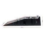 Terpo Komplet 2 avtomobilskih ramp za osebna vozila in kombije, 905 × 330 × 220 mm, nosilnost 2500 kg na par, plastika Prikolice