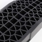 Terpo Komplet 2 ekstra ploskih avtomobilskih ramp, 700 × 200 × 78 mm, nosilnost 3000 kg na par, reciklirani HDPE Prikolice