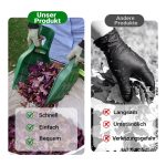 Terpo Komplet 2 grabelj za listje – plastika, ergonomski ročaj
