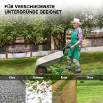 Terpo Komplet 2 koles za samokolnico 3.00-4 – plastično platišče, kotni ventil, 90 kg