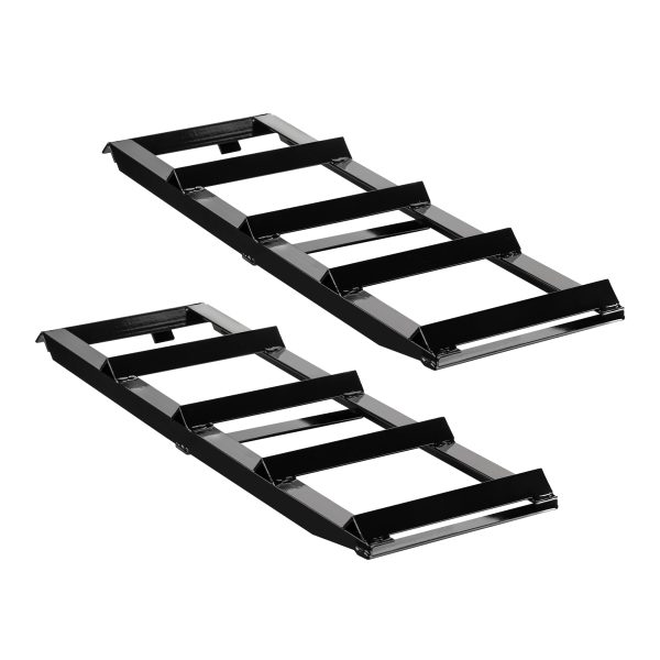 Terpo Komplet 2 podaljškov za avtomobilski rampi, 650 × 195 × 46 mm, nosilnost 800 kg na par, jeklo Q195 debeline 3,6 mm Prikolice
