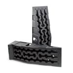 Terpo Komplet 2 težkih avtomobilskih ramp, 910 × 300 × 220 mm, nosilnost 5000 kg na par, HDPE-plastika Prikolice