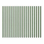 Terpo Komplet 20 opornih palic za rastline 90 cm, Ø 11 mm – zelene