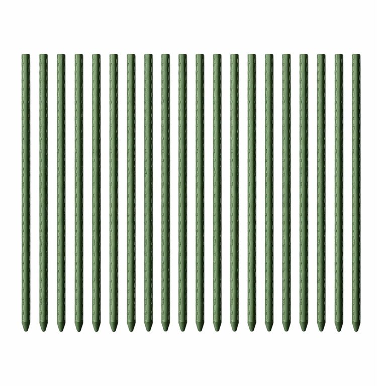 Terpo Komplet 20 opornih palic za rastline 90 cm, Ø 11 mm – zelene