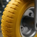 Terpo Komplet 4 fiksna transportna kolesa Ø 225 mm, 100 kg/kolo, brez zavore Delavnica in orodje