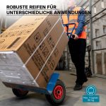 Terpo Komplet 4 koles za samokolnico 3.00-4 – plastično platišče, kotni ventil, 90 kg