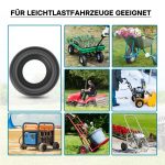 Terpo Komplet 4 pnevmatik za samokolnico 3.50-8, 350 × 100 mm – nosilnost 130 kg