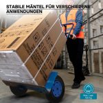 Terpo Komplet 4 pnevmatik za samokolnico 3.50-8, 350 × 100 mm – nosilnost 130 kg