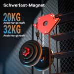 Terpo Komplet 4 varilnih magnetov 20 kg in 32 kg za kote 45°, 90° in 135° Varjenje in lotanje
