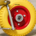 Terpo Komplet 4 vrtljiva transportna kolesa Ø 220 mm, 100 kg/kolo, brez zavore Delavnica in orodje