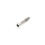 Terpo Komplet 50 inox sponk za terasne deske, utor 8 mm, 60 vijakov Torx T15 3,5 × 20 mm, neprevlečeni inox Gradbeni materiali in pripomočki