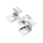 Terpo Komplet 50 inox sponk za terasne deske, utor 8 mm, 60 vijakov Torx T15 3,5 × 20 mm, neprevlečeni inox Gradbeni materiali in pripomočki