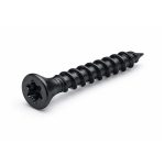 Terpo Komplet 50 inox sponk za terasne deske, utor 8 mm, 60 vijakov Torx T15 3,5 × 20 mm, črna prevleka Gradbeni materiali in pripomočki