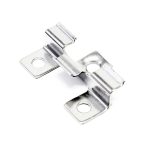 Terpo Komplet 50 inox sponk za terasne deske z 7-mm utorom, vijaki Torx T15, srebrna Gradbeni materiali in pripomočki