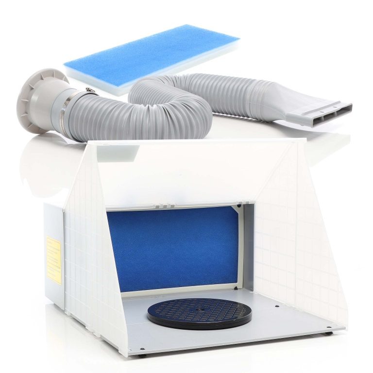 Terpo Komplet airbrush odsesovalne kabine 4 m³/min z odvodom in filtrom Airbrush