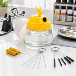 Terpo Komplet za čiščenje airbrush pištol – posoda 500 ml, 5 ščetk in 6 igel Airbrush