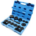 Terpo Komplet orodij za kolesne ležaje 19-delni, tlačne plošče 55,5–84 mm, v kovčku