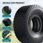 Terpo Kompletno kolo za traktorsko kosilnico 18 × 8.50-8, 4PR – kotni ventil