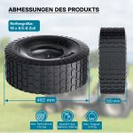 Terpo Kompletno kolo za traktorsko kosilnico 18 × 8.50-8, 4PR – kotni ventil