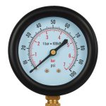 Terpo Kompresijski tester za bencinske motorje z adapterji, v kovčku – za diagnostiko puščanja valjev
