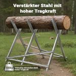 Terpo Kozel za žaganje – premer debla do 230 mm Delavnica in orodje