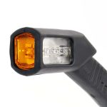 Terpo 2x Kvadratne LED stranske luči 12V, homologacija E-mark – za prikolice in karavane