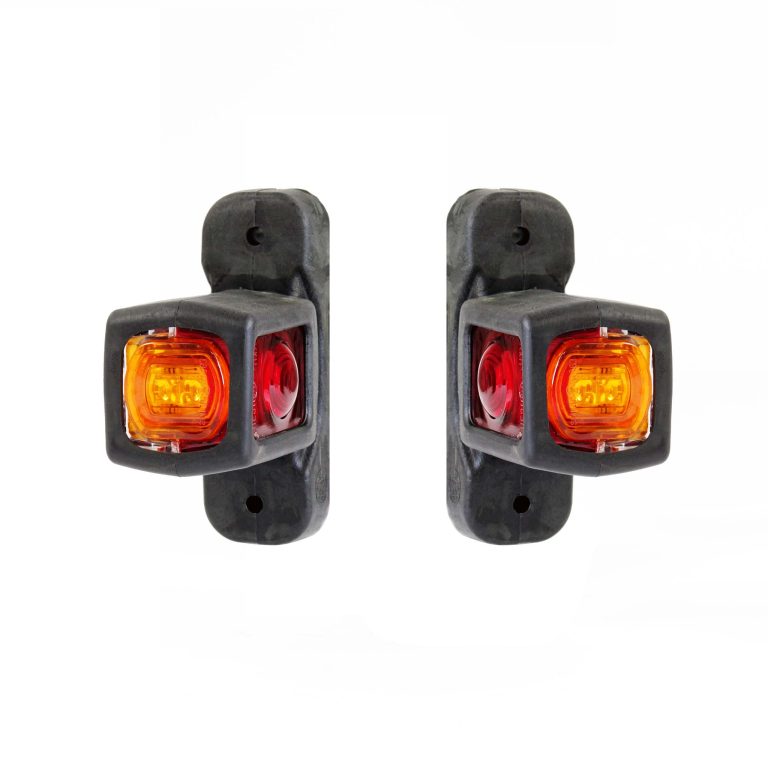 Terpo 2x LED stranske luči 12V, homologacija E-mark – za prikolice in karavane