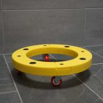 Terpo Ležalnik na kolesih – mere 400 x 400 x 105 mm Delavnica in orodje