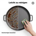 Terpo Litoželezna ognjena ponev Ø 34,5 cm – za kuhalnik in zunanjo kuhinjo
