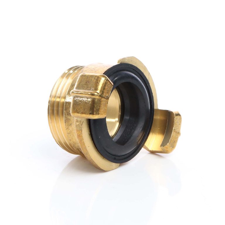 Terpo Medeninasti cevni nastavek DN25, 1 palec – zunanji navoj in hitra spojka