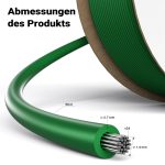 Terpo Mejni kabel za robotsko kosilnico 50 m, Ø 2,7 mm – aluminijasto vodilo TCCA