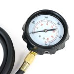 Terpo Merilnik tlaka motornega olja 12-delni, 0–35 bar – komplet z 11 adapterji in 150 cm gibko cevjo v kovčku za Pkw in Lkw