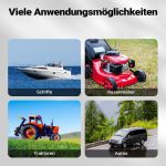Terpo Mobilna tank postaja 60 l s 12 V črpalko – prenosni rezervoar za dizel in bencin, pretok 840 l/h