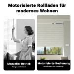 Terpo Motor za rolete – 455 × 45 × 45 mm Fasada, vrata, ograja