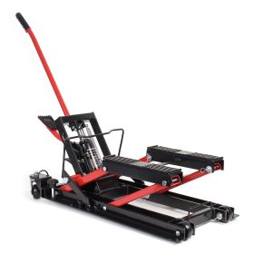 Terpo Motoristična dvigalka 680 kg, višina dviga 13–38 cm, jeklena – dvižna miza za motorje, ATV in quade