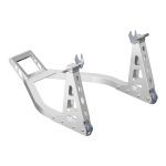 Terpo Motoristično stojalo za zadnje kolo 245–360 mm, 317 kg, aluminijasto – montažni stojnik