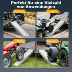 Terpo Nakladalna rampa za motor, ATV in quad 161 cm, 2025 kg, aluminijasta