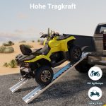 Terpo Nakladalna rampa za motor, ATV in quad 192 cm, 182 kg, aluminijasta